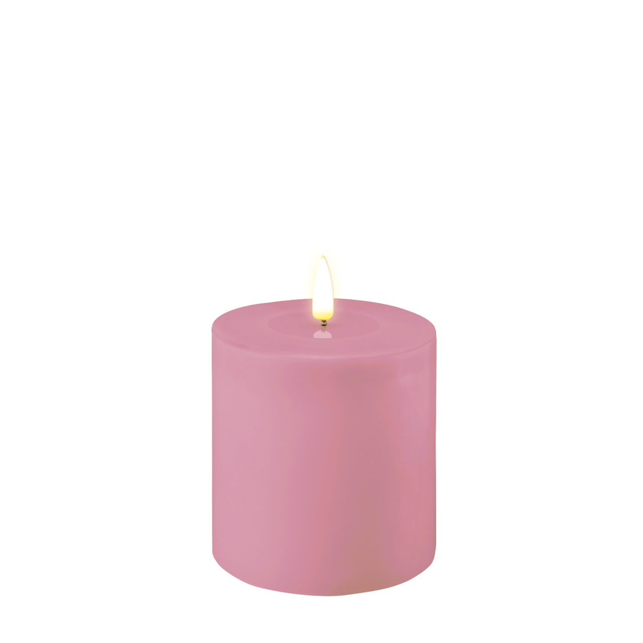 RF-0425 Stumpenkerze LED Lavendel 10 x 10cm