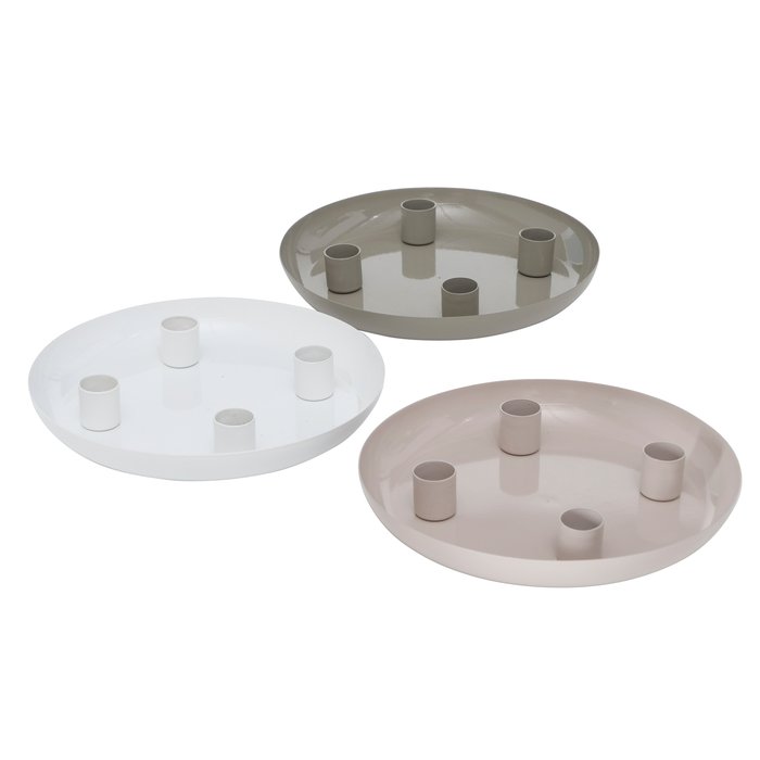 Kerzenleuchter Remius beige