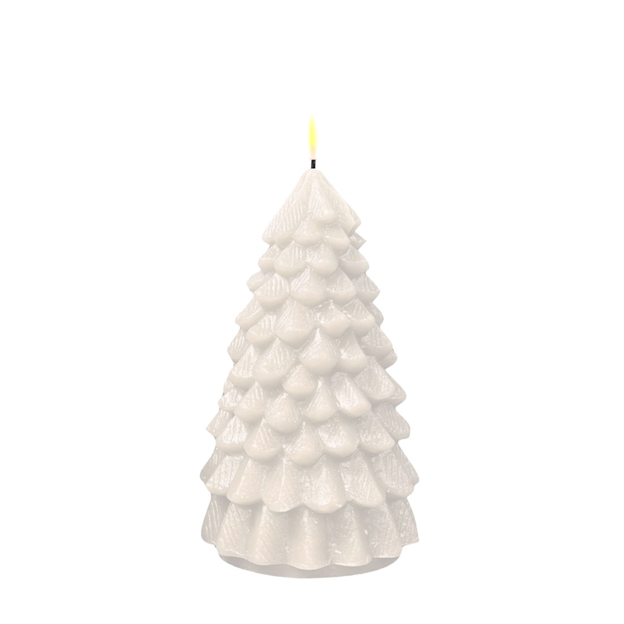 RF-XMAS-00101 Weihnachtsbaum LED Kerze Weiß 18cm