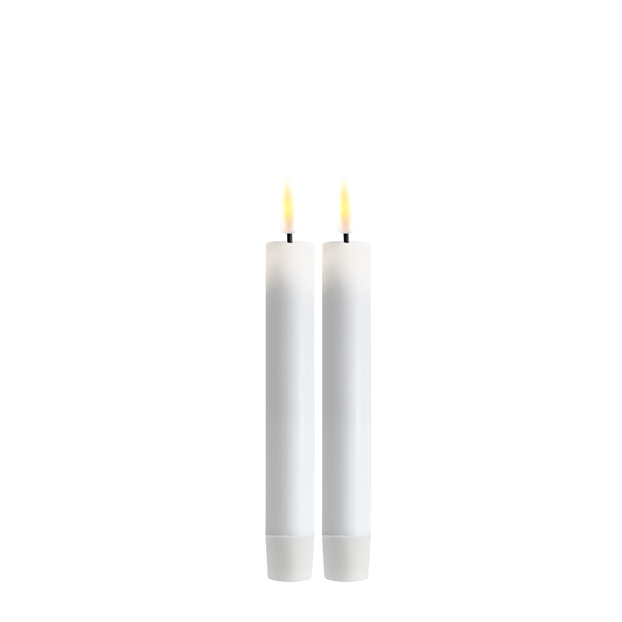 2021-RF-00013E Stabkerze LED 15 cm weiß 2 Stück